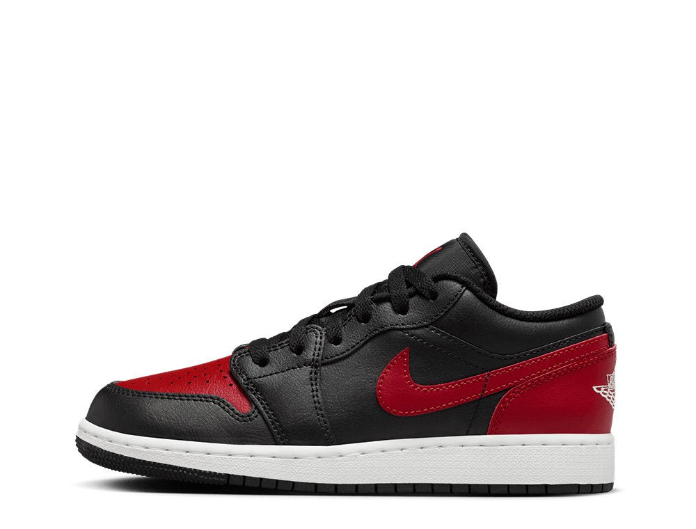 Nike Air Jordan 1 Low Grade School 'Bred Twist'