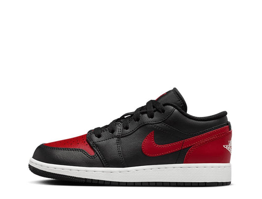 Nike Air Jordan 1 Low Grade School 'Bred Twist'