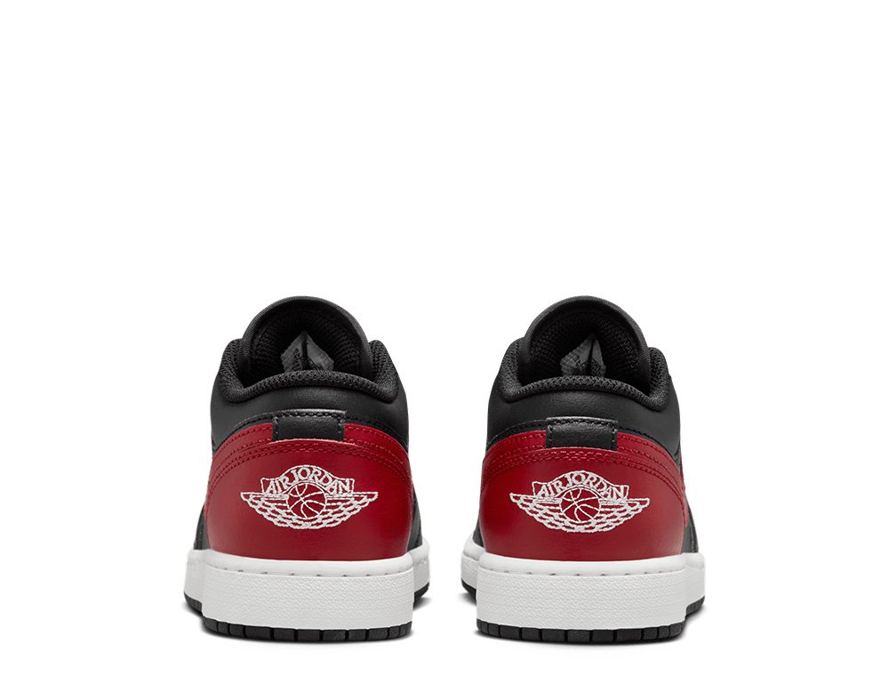 Nike Air Jordan 1 Low Grade School 'Bred Twist'